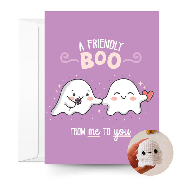 Greeting Card with Crochet Pattern by The Kindness Company