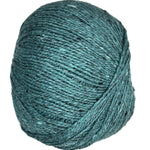 Ball of Kathmandu wool yarn in the color blue