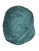 Ball of Kathmandu wool yarn in the color blue