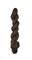 Skein of exclusive Cowgirl wool Yarn in the color Brown and Black Marl