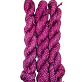 magenta pink mini skein