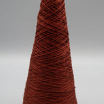 Lunatic Fringe Yarns 3/2 Tubular Spectrum Cones 1.5 oz color burnt umber