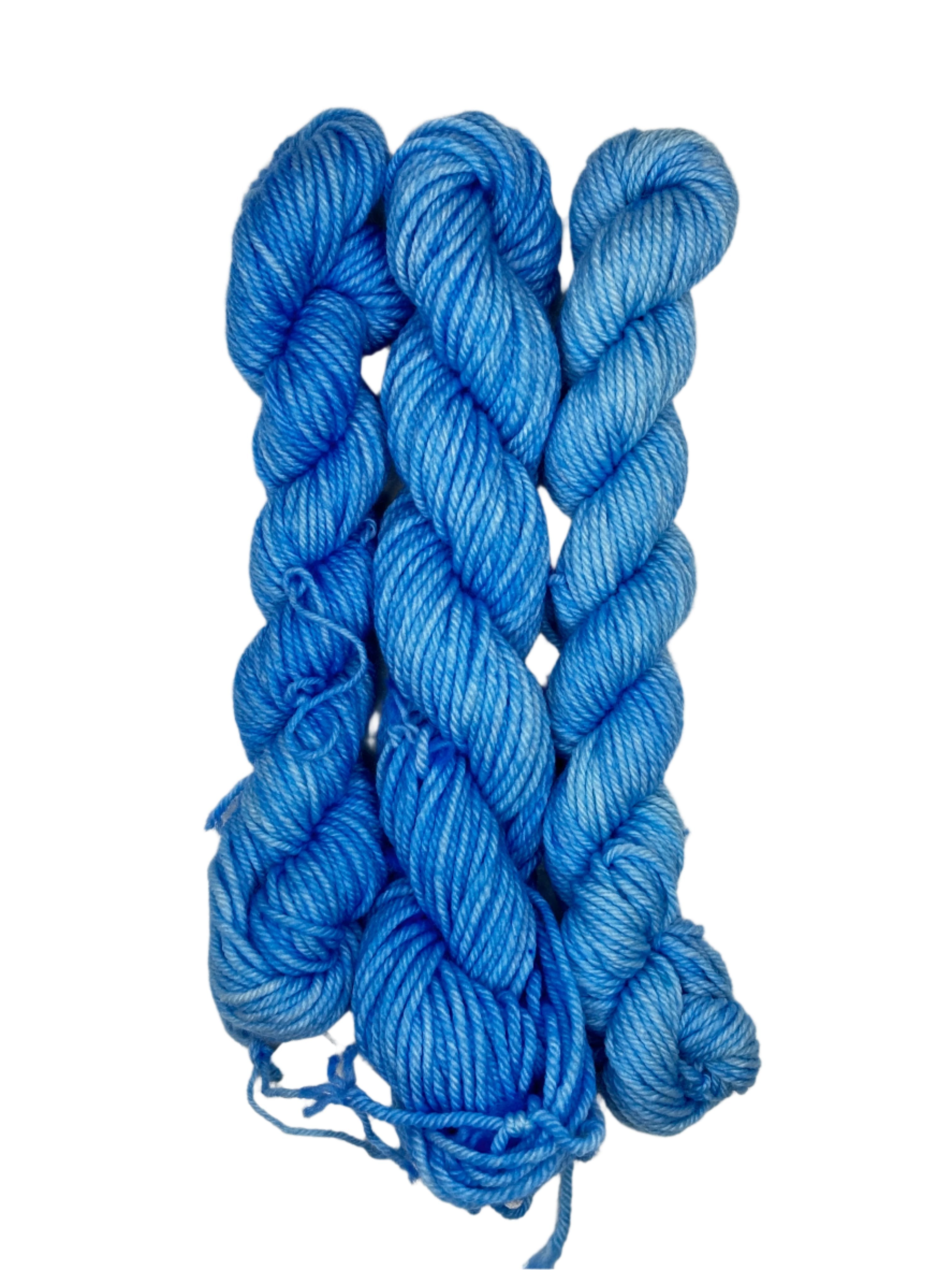 Light blue mini skein