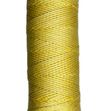 Skein of Coastal Cotton Yarn in the color yellow