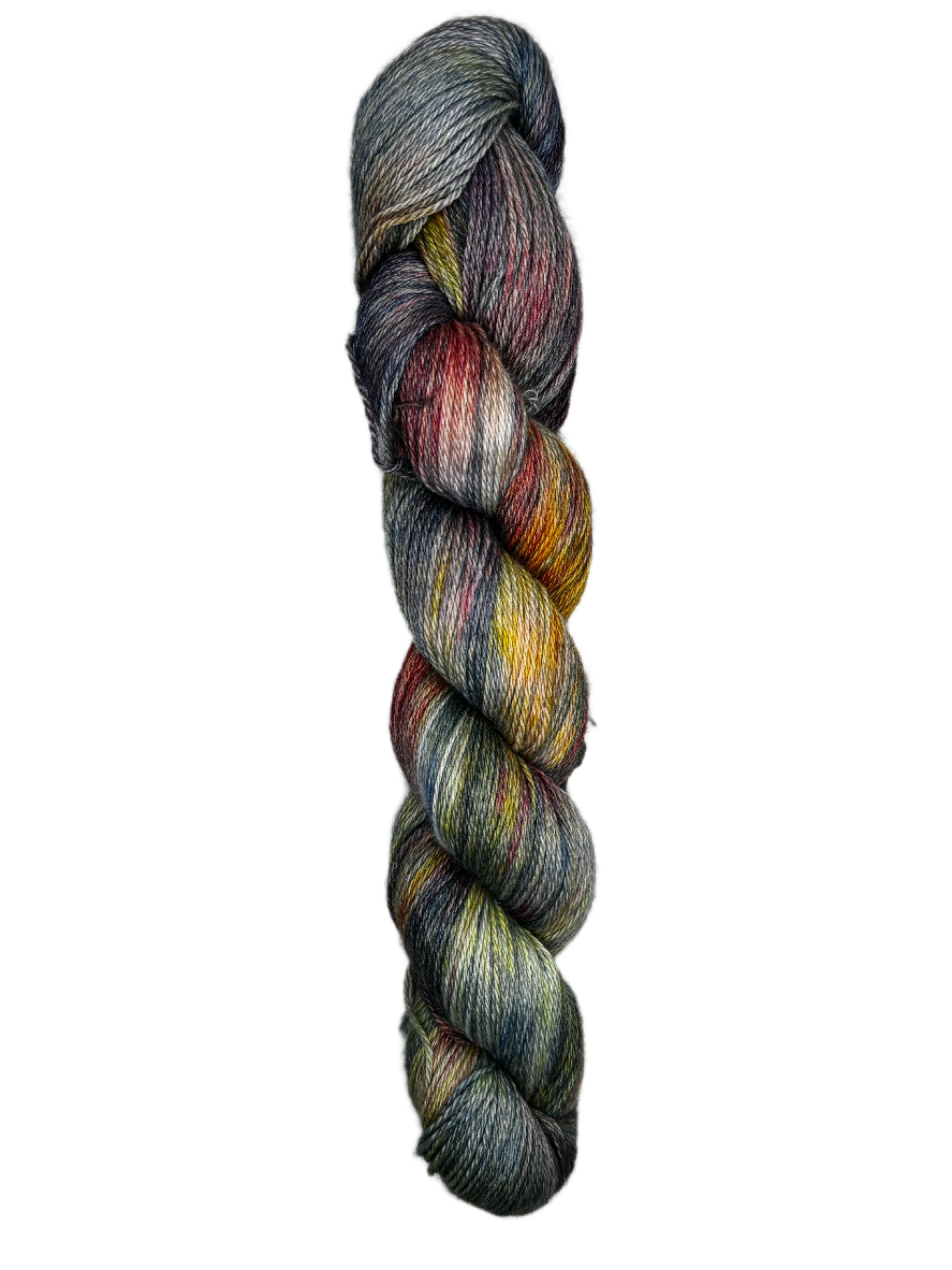 MULTI COLORED SKEIN OF YARN 