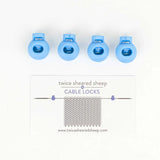 Twice Sheared Sheep: Cable Locks - Circular Needle Cord Stops