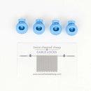 Twice Sheared Sheep: Cable Locks - Circular Needle Cord Stops-1