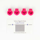 Twice Sheared Sheep: Cable Locks - Circular Needle Cord Stops-3
