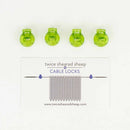 Twice Sheared Sheep: Cable Locks - Circular Needle Cord Stops-4