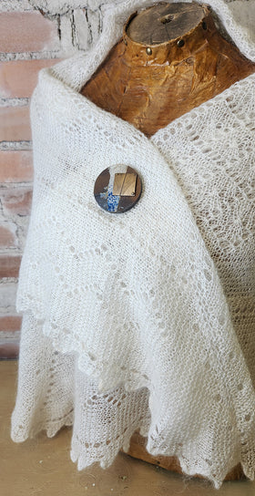 Magnetic Shawl Pin One of a Kind- Circle 1