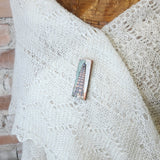 Magnetic Shawl Pin One of a Kind- Rectangle 1