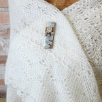 Magnetic Shawl Pin One of a Kind- Rectangle 12