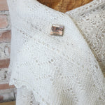 Magnetic Shawl Pin One of a Kind- Square 2