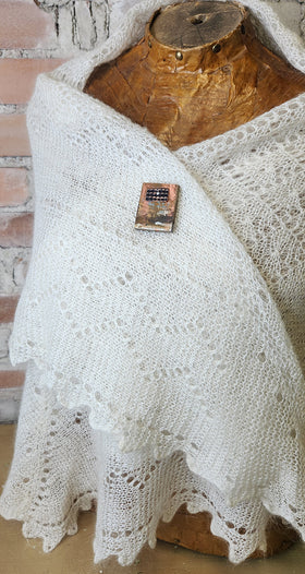 Magnetic Shawl Pin One of a Kind- Square 22