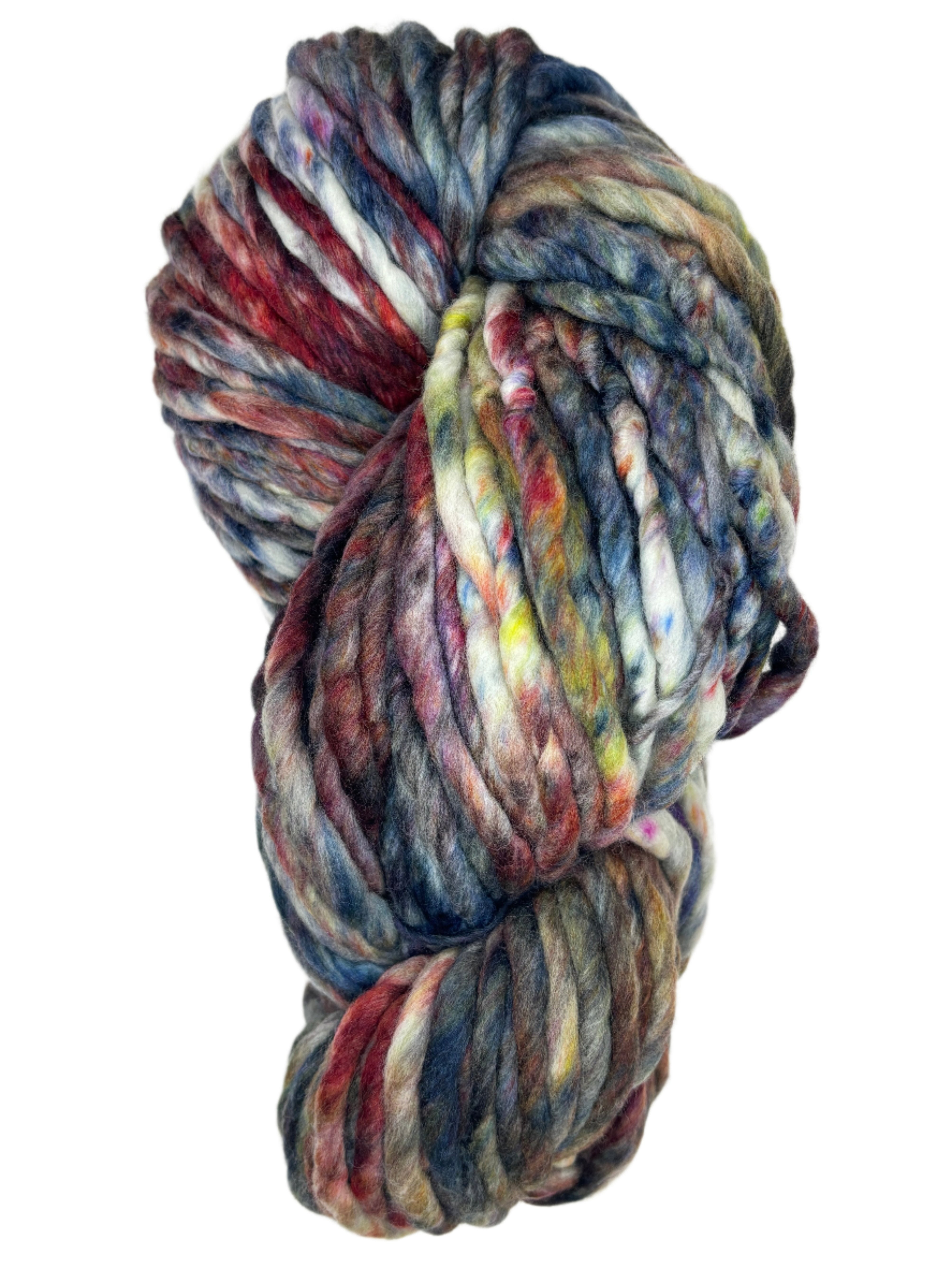 Variegated hank of yarn