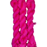 Bright pink mini skein