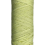 Light green skein of cotton yarn