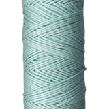 Airy Baby Blue skein of cotton yarn