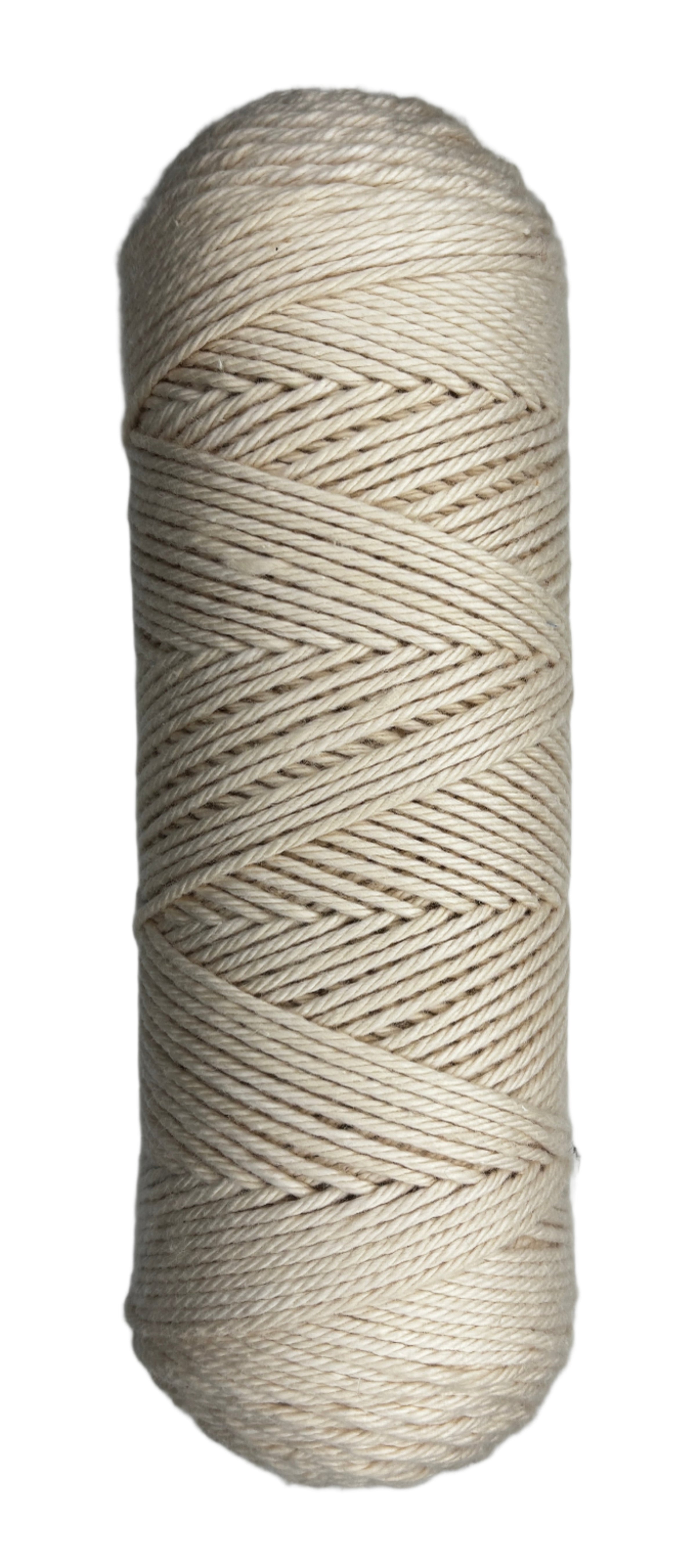 Champagne, Off-White skein of cotton yarn