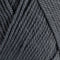 Close-up of dark gray yarn with visible texture