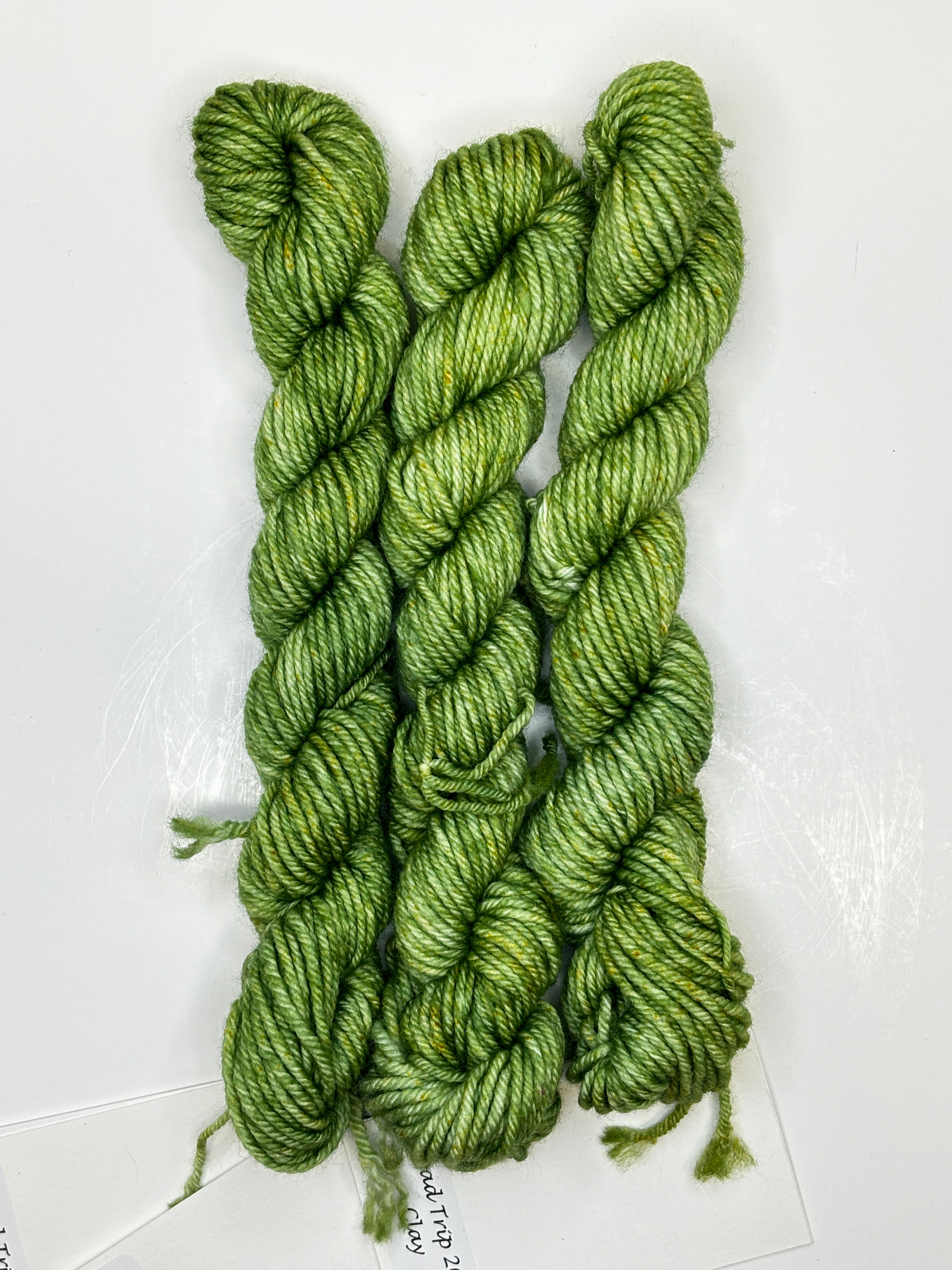 grass green mini skein