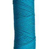 Calypso Bright Blue skein of cotton yarn
