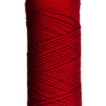 Chili skein of cotton yarn