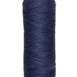 A photo of a skein of dark navy blue Coastal Cotton Cotton Yarn