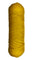 Golden yellow skein of cotton yarn