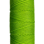 Lime, Neon Green skein of cotton yarn