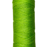 Skein of Coastal Cotton Yarn in the color bright green