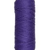 A photo of a skein of purple Coastal Cotton Cotton Yarn