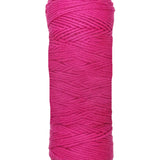 A photo of a skein of magenta Coastal Cotton Cotton Yarn