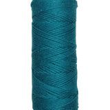 A photo of a skein of teal Coastal Cotton Cotton Yarn