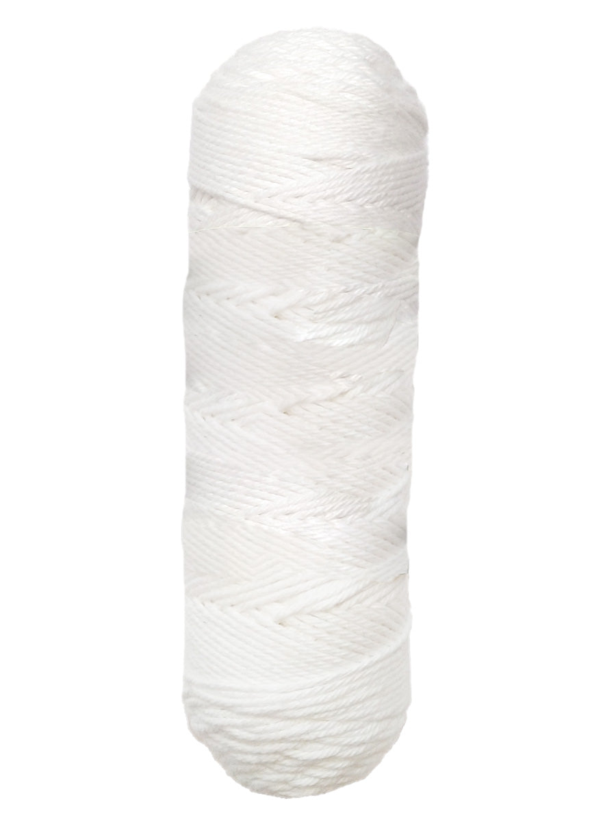 A photo of a skein of porcelain Coastal Cotton Cotton Yarn
