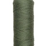 A photo of a skein of olive green Coastal Cotton Cotton Yarn