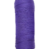 A photo of a skein of violet Coastal Cotton Cotton Yarn