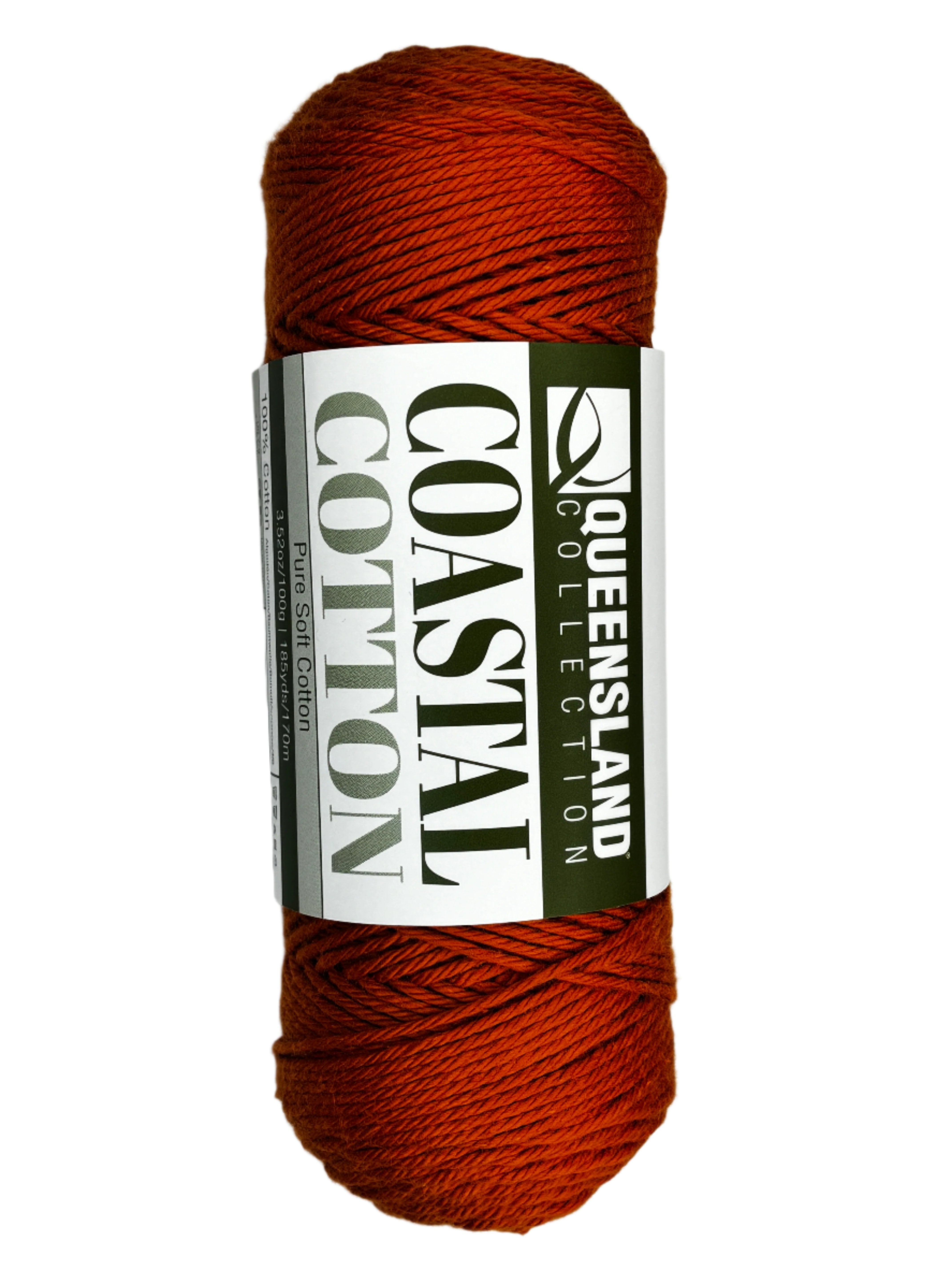 Skein of cotton yarn color Sandstone