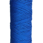 Cobalt Blue skein of cotton yarn