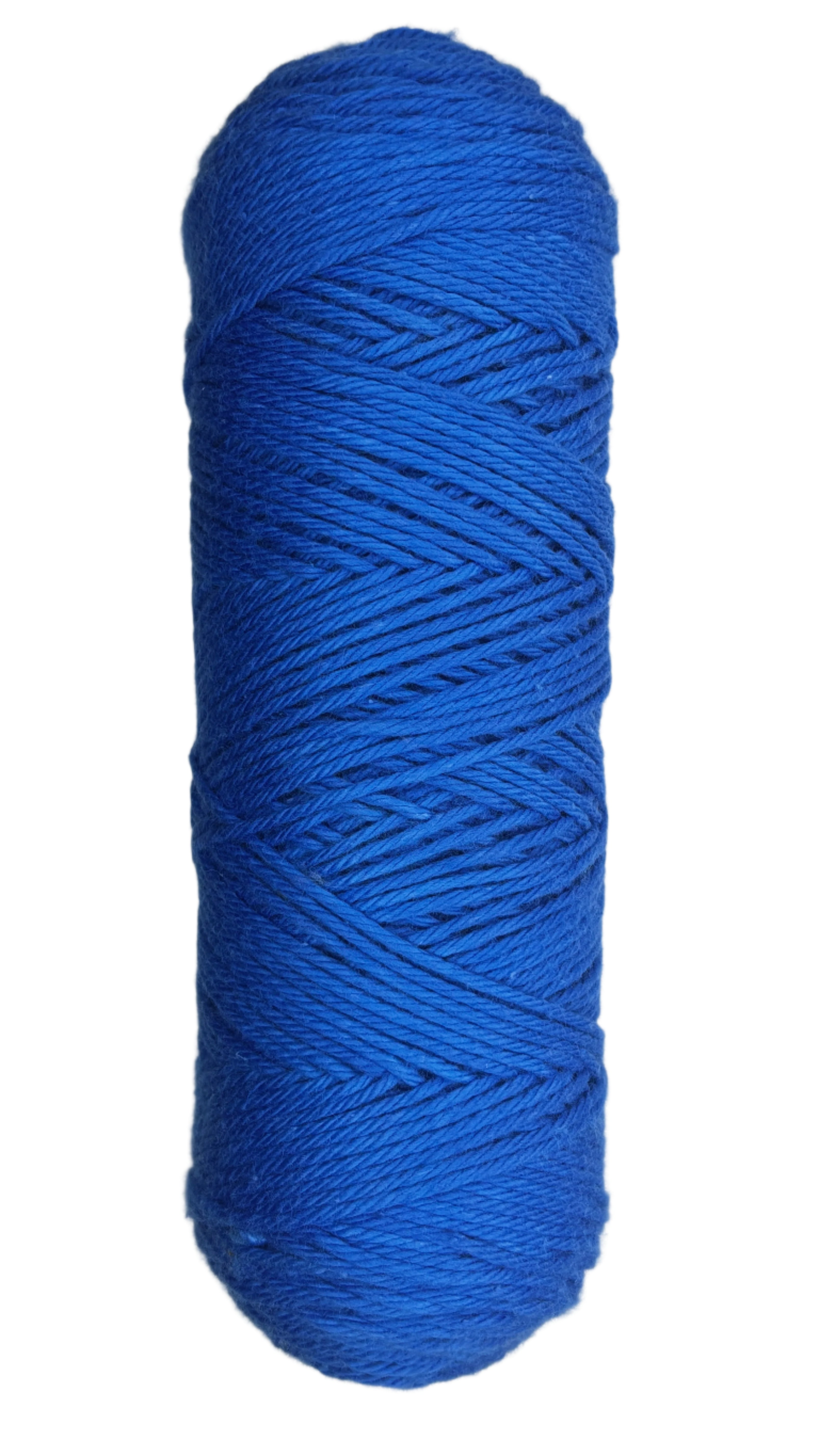 Cobalt Blue skein of cotton yarn