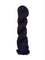 Dark Brown/Black skein of mountain meadow wool yarn on a white background