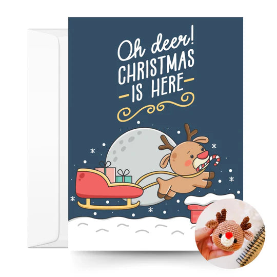 Greeting Card with Crochet Pattern by The Kindness Company