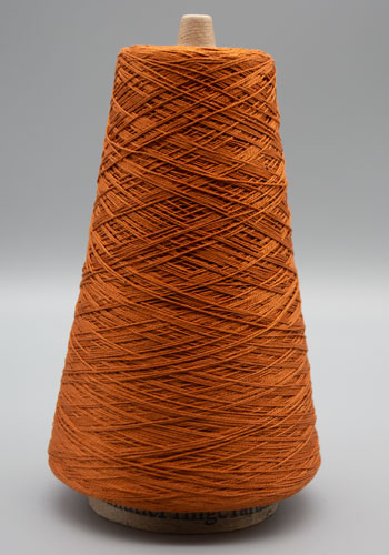 Lunatic Fringe Yarns 10/2 Mercerized Cotton Tubular Spectrum 8 oz cone color copper