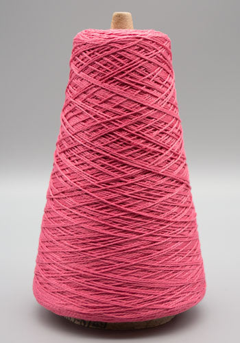 Lunatic Fringe Yarns 10/2 Mercerized Cotton Tubular Spectrum 8 oz cone color coral