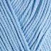 Close-up of light blue yarn 