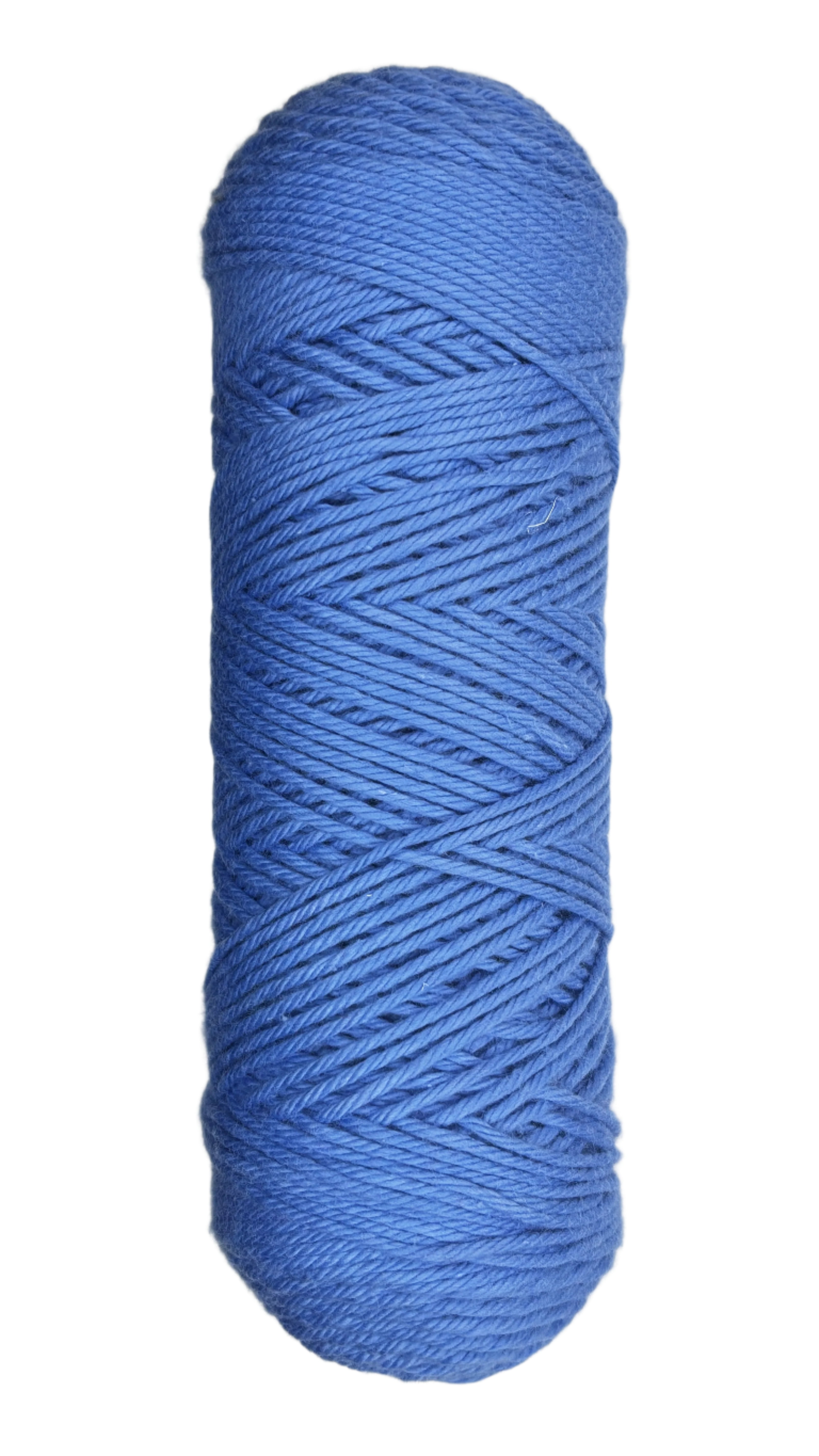 Cornflower Blue skein of cotton yarn