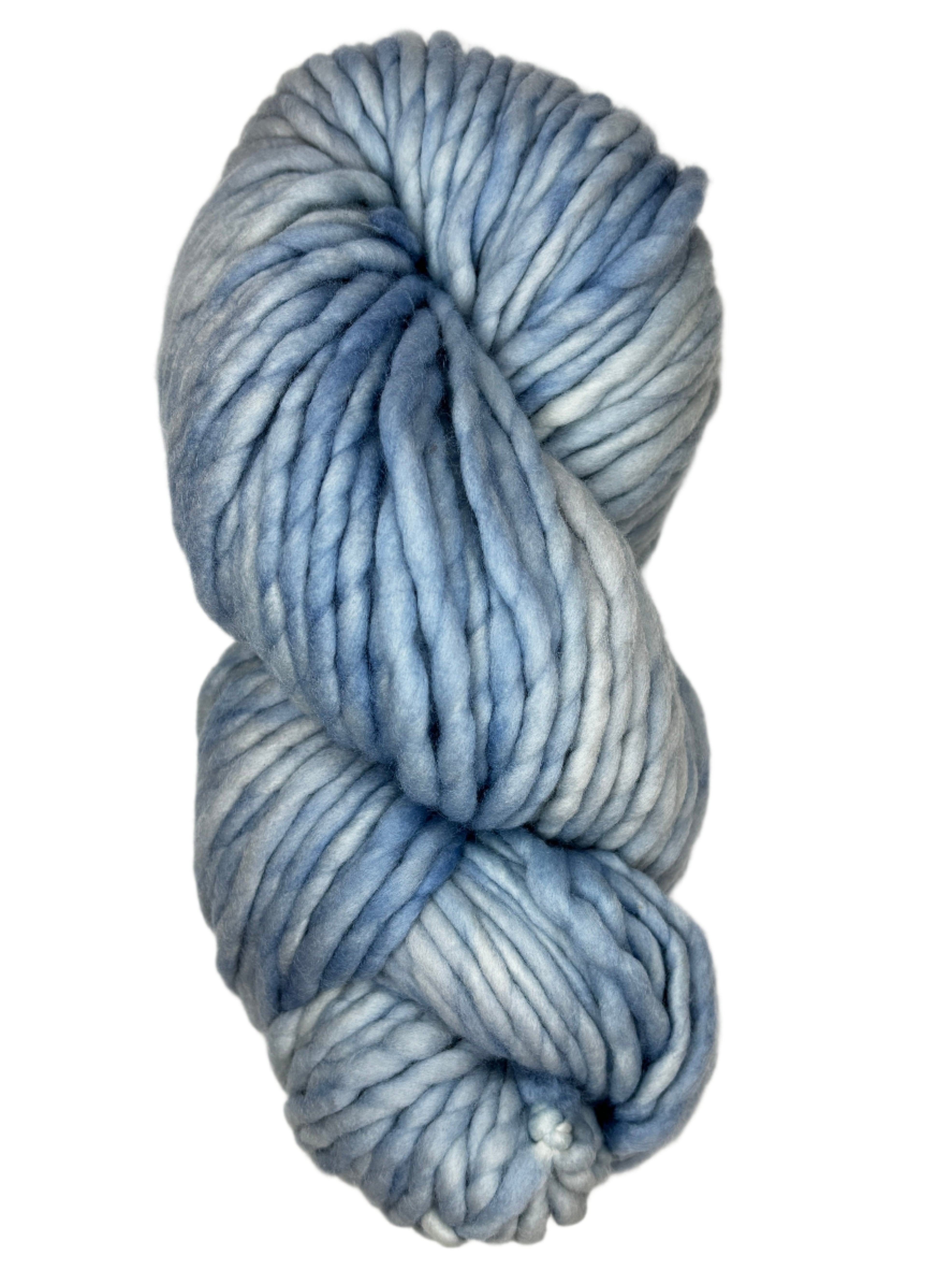 Light blue hank of yarn