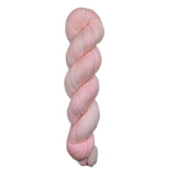 Blackbird Sycamore Fingering Mini Skein Yarn Color white pink
