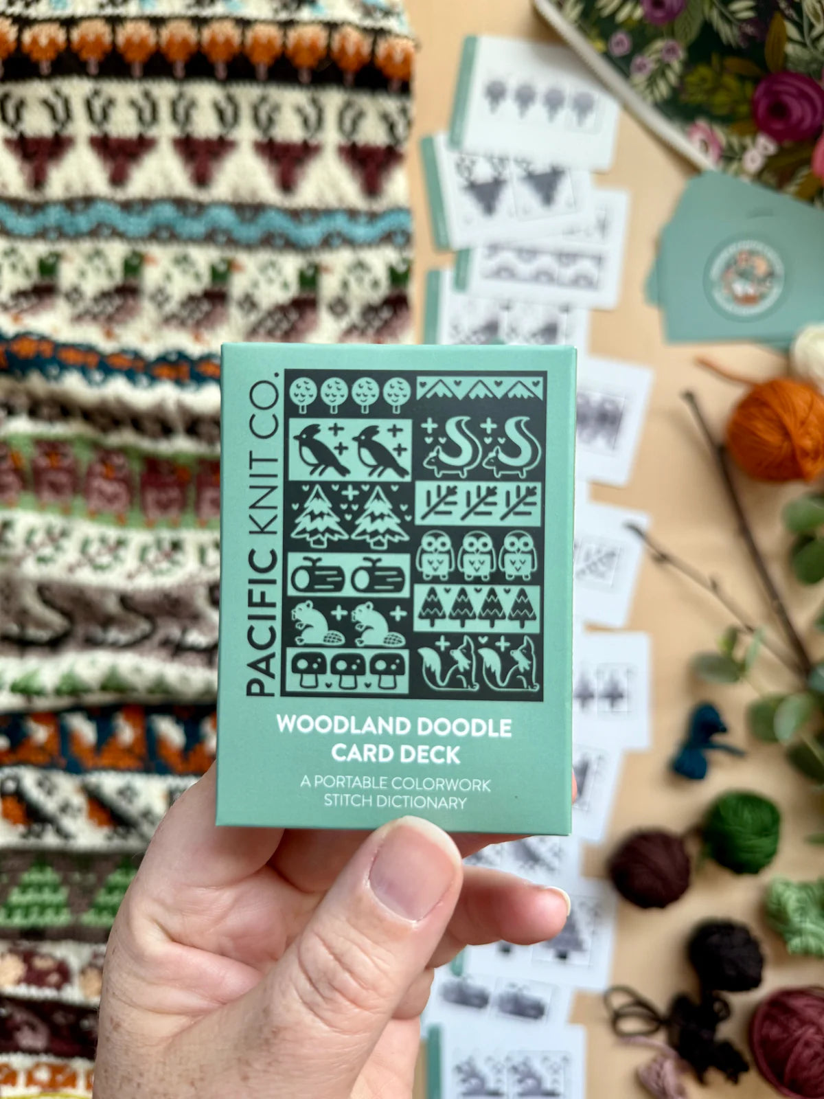 Pacific Knit Co. Doodle Card Deck