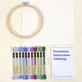 DMC Lavender Bouquet Cross Stitch Kit